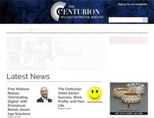 Tablet Screenshot of news.centurionjewelry.com